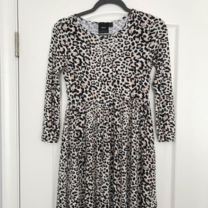 Maternity Animal Print Dress